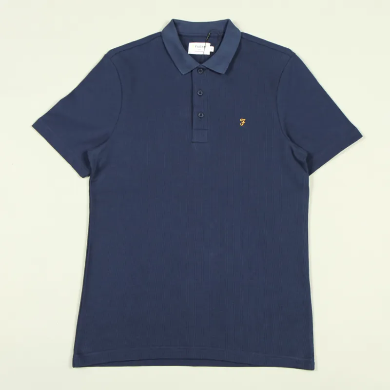 Farah Forster Polo Shirt - Indigo